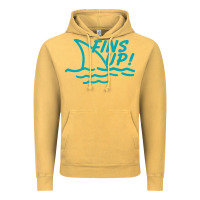 Vintage Mustard fins up jimmy Vintage Hoodie - DesignPulse