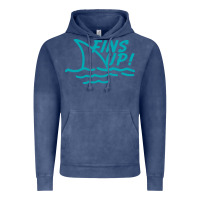 Vintage Denim fins up jimmy Vintage Hoodie - DesignPulse