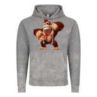 Cloud Rock Donkey Kong 3D Poster Vintage Hoodie - DesignPulse
