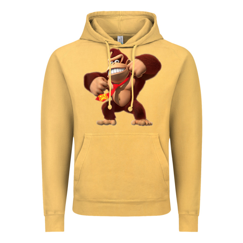 Donkey Kong 3d Poster Vintage Hoodie by DesignPulse | Teevron