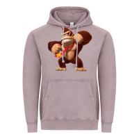 Vintage Zinc Donkey Kong 3D Poster Vintage Hoodie - DesignPulse