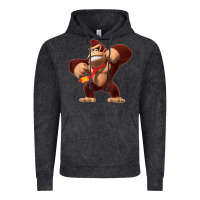 Vintage Black Donkey Kong 3D Poster Vintage Hoodie - DesignPulse