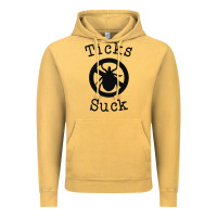 Ticks Suck Shirt Lyme Disease Gift Green Awareness Ribbon Vintage Hoodie | Teevron