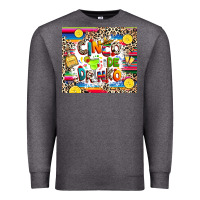 Charcoal Heather Cinco de drinko Premium Sweatshirt - RanaPortraitStore