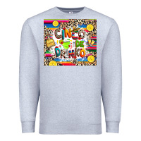 Heather Grey Cinco de drinko Premium Sweatshirt - RanaPortraitStore