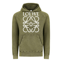 Vintage Olive loewe Vintage Hoodie - DesignPulse