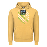 Vintage Mustard donate life Vintage Hoodie - DesignPulse