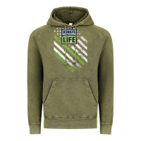 Vintage Olive donate life Vintage Hoodie - DesignPulse