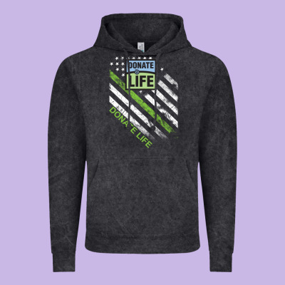 Donate Life Vintage Hoodie Designed By Designpulse