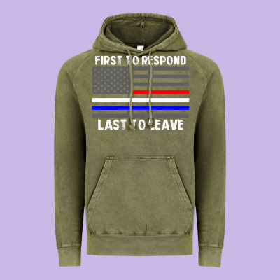 Police Fire Ems First Responder American Flag Firefighter T Shirt Vintage Hoodie Designed By Designpulse