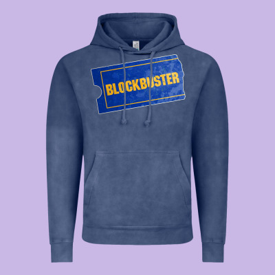 Blockbuster Vintage Hoodie Designed By Designpulse