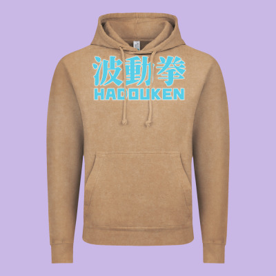 Hadouken Street Arcade Fighter Retro Ryu Gaming Funny Vintage Hoodie Designed By Designpulse