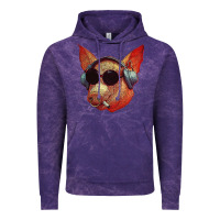 Cloud Purple Blodwyn pig Vintage Hoodie - DesignPulse