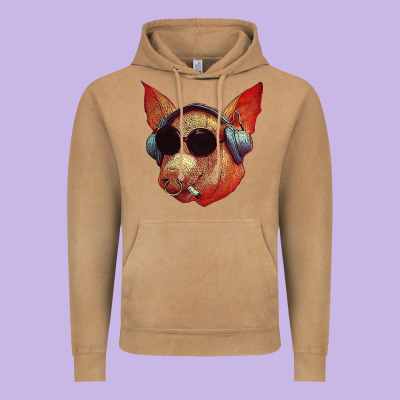 Blodwyn Pig Vintage Hoodie Designed By Designpulse