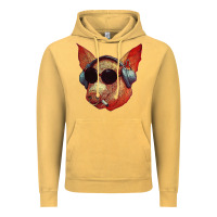 Vintage Mustard Blodwyn pig Vintage Hoodie - DesignPulse