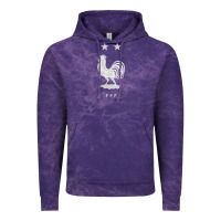 Cloud Purple FFF Two Stars Vintage Hoodie - DesignPulse