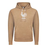 Vintage Coffee FFF Two Stars Vintage Hoodie - DesignPulse