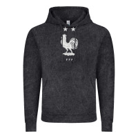 Vintage Black FFF Two Stars Vintage Hoodie - DesignPulse