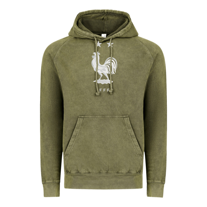 Fff Two Stars Vintage Hoodie by DesignPulse | Teevron