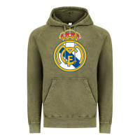 Vintage Olive real,madrid Vintage Hoodie - DesignPulse