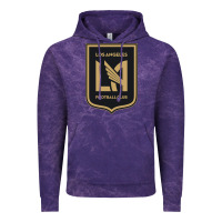 Cloud Purple LAFC Vintage Hoodie - DesignPulse