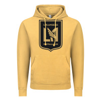 Vintage Mustard LAFC Vintage Hoodie - DesignPulse