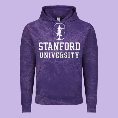 Stanford University Logo Vintage Hoodie Designed By Designpulse