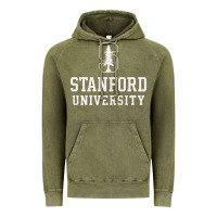 Vintage Olive stanford university logo Vintage Hoodie - DesignPulse
