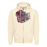 Sandshell Walk By Faith Not By Sight Zipper Hoodie - JahusDesignShop