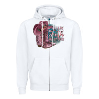 White Walk By Faith Not By Sight Zipper Hoodie - JahusDesignShop