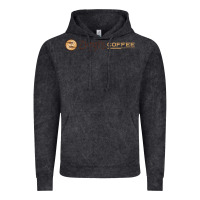 Vintage Black ziggi's coffee Vintage Hoodie - DesignPulse