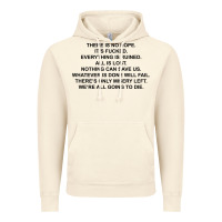 Vintage Artic there is no hope its fucked everything is ruined Vintage Hoodie - DesignPulse