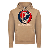 Vintage Coffee grateful dude Vintage Hoodie - DesignPulse