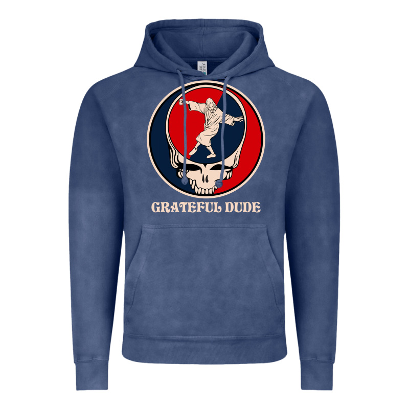 Grateful Dude Vintage Hoodie by DesignPulse | Teevron