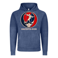 Vintage Denim grateful dude Vintage Hoodie - DesignPulse