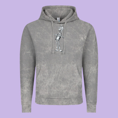 Vintage Wizard Of Oz Tinman Vintage Hoodie Designed By Designpulse