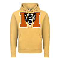 Vintage Mustard mercer bears Vintage Hoodie - DesignPulse