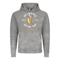 Cloud Rock bill and bob coffee shop aa recovery gift t shirt Vintage Hoodie - PixelWave