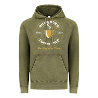 Vintage Olive bill and bob coffee shop aa recovery gift t shirt Vintage Hoodie - PixelWave