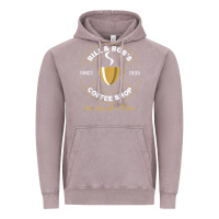 Vintage Zinc bill and bob coffee shop aa recovery gift t shirt Vintage Hoodie - PixelWave