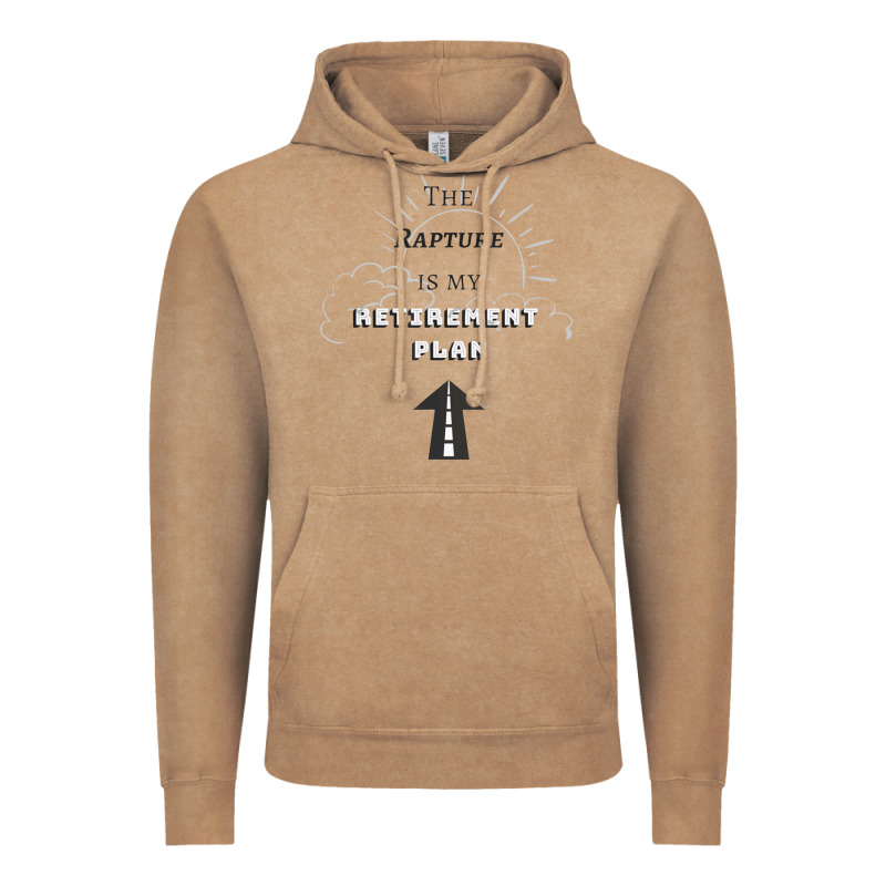The Rapture Is My Retirement Plan Bible Heaven Jesus Vintage Hoodie by PixelWave | Teevron