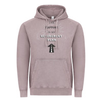 Vintage Zinc the rapture is my retirement plan bible heaven jesus Vintage Hoodie - PixelWave