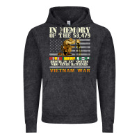 Vintage Black Vietnam War Veterans US Memorial Day In The Memory Of 58479 38 Vintage Hoodie - PixelWave