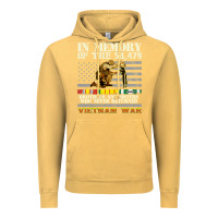 Vintage Mustard Vietnam War Veterans US Memorial Day In The Memory Of 58479 38 Vintage Hoodie - PixelWave