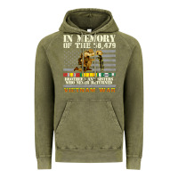Vintage Olive Vietnam War Veterans US Memorial Day In The Memory Of 58479 38 Vintage Hoodie - PixelWave
