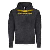 Vintage Black goldwing Vintage Hoodie - PixelWave