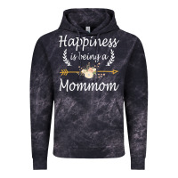 Cloud Black happiness is being a mommom  cute mothers day gifts Vintage Hoodie - PixelWave
