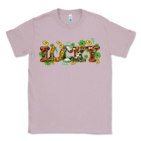 Lilac St. Patrick's Western lucky and shamrocks Classic Tee - OliviaCreatesArt