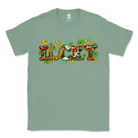 Sage St. Patrick's Western lucky and shamrocks Classic Tee - OliviaCreatesArt