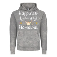 Cloud Rock happiness is being a mommom  cute mothers day gifts Vintage Hoodie - PixelWave